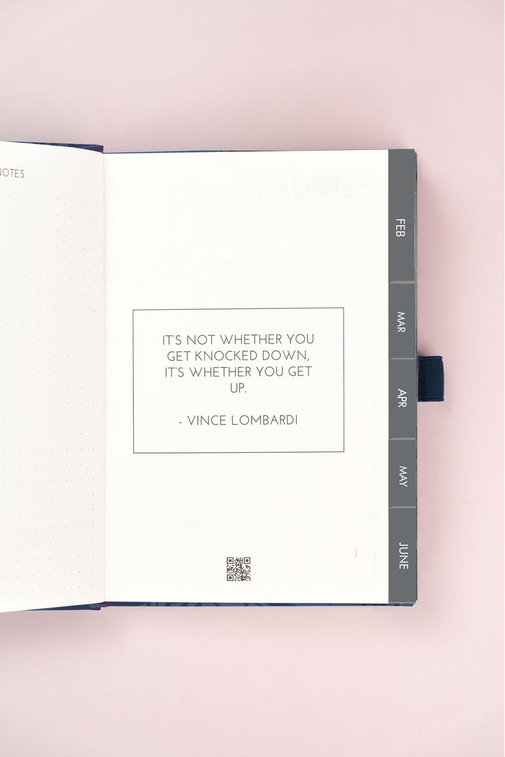 2024  Blue Tropical | Classic Planner