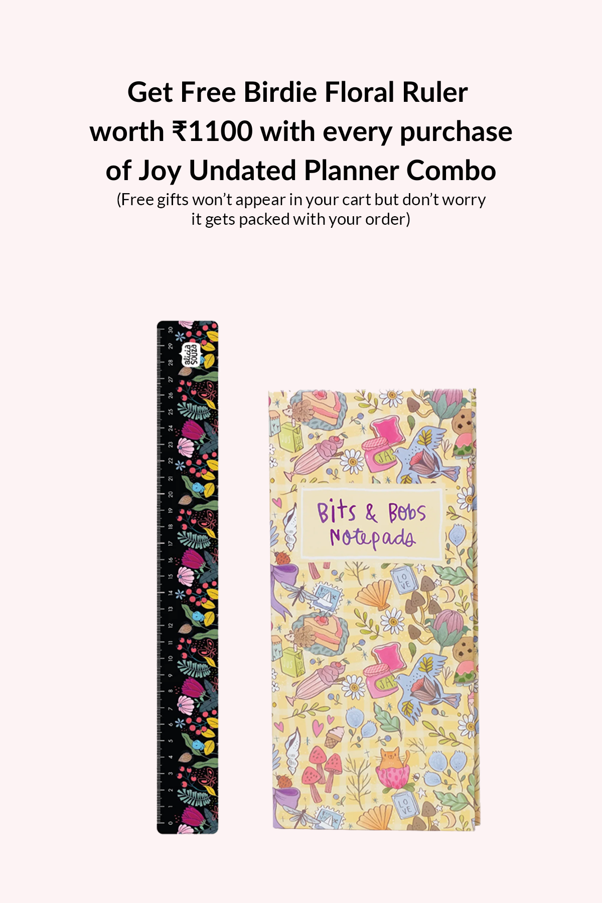 The Joy Undated Combo Yearly + Weekly Planner