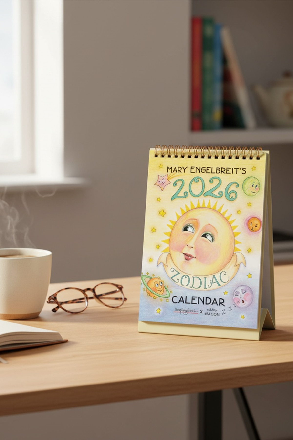 2026 Zodiac Desk Calendar