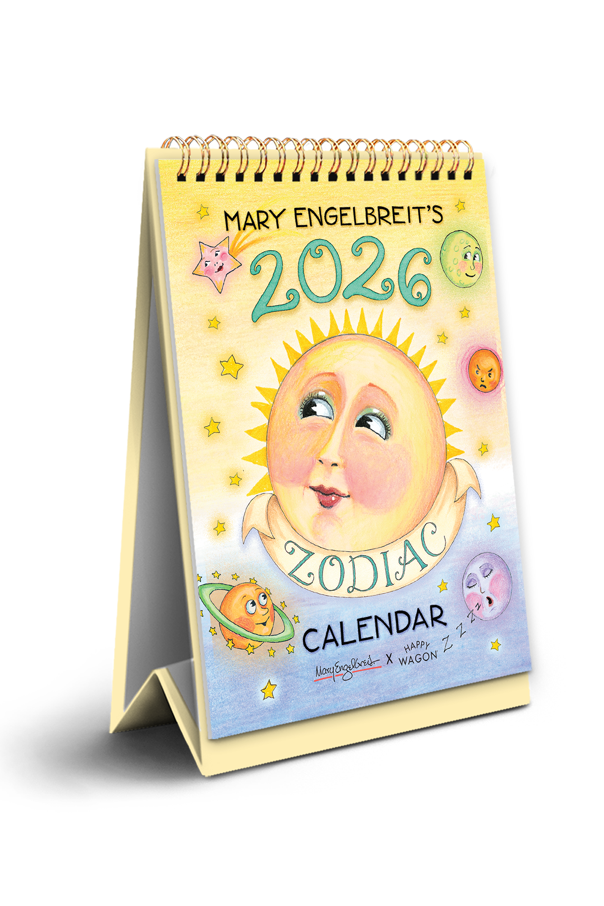 2026 Zodiac Desk Calendar