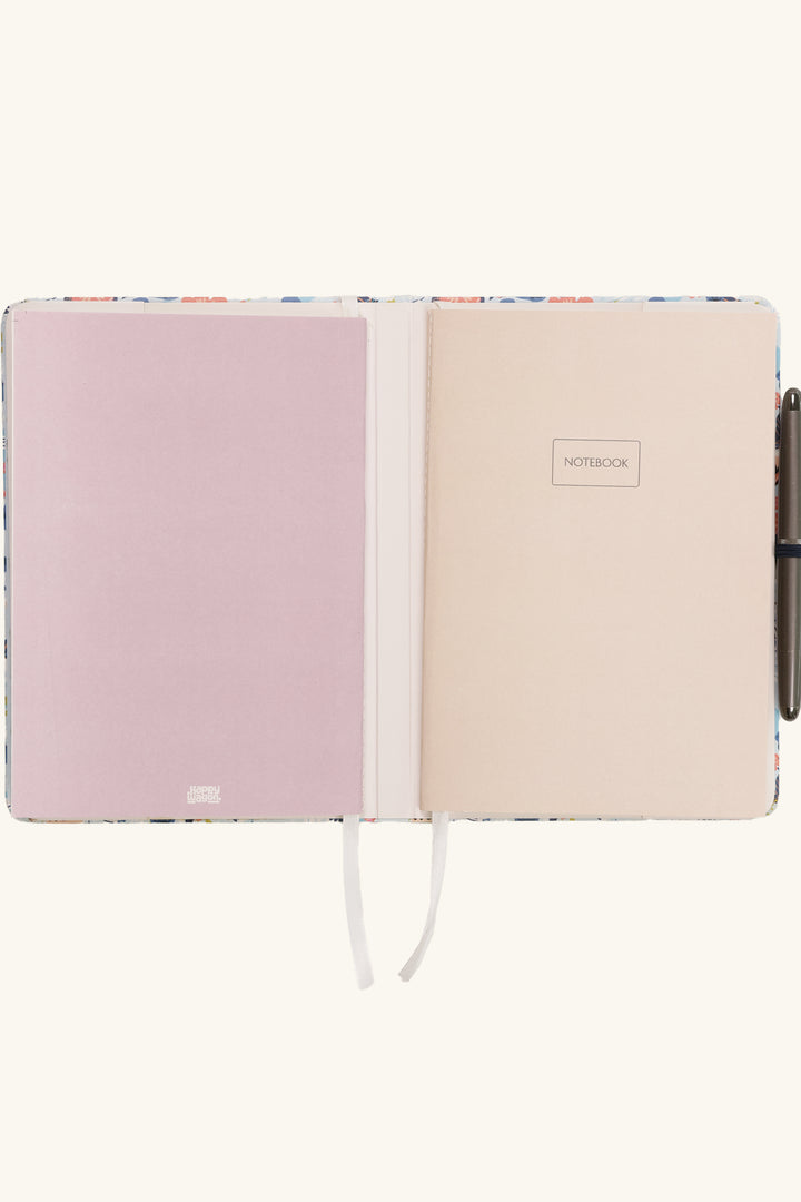 Blue Bloom Duo Journal | Choose Your Softcover Notebooks