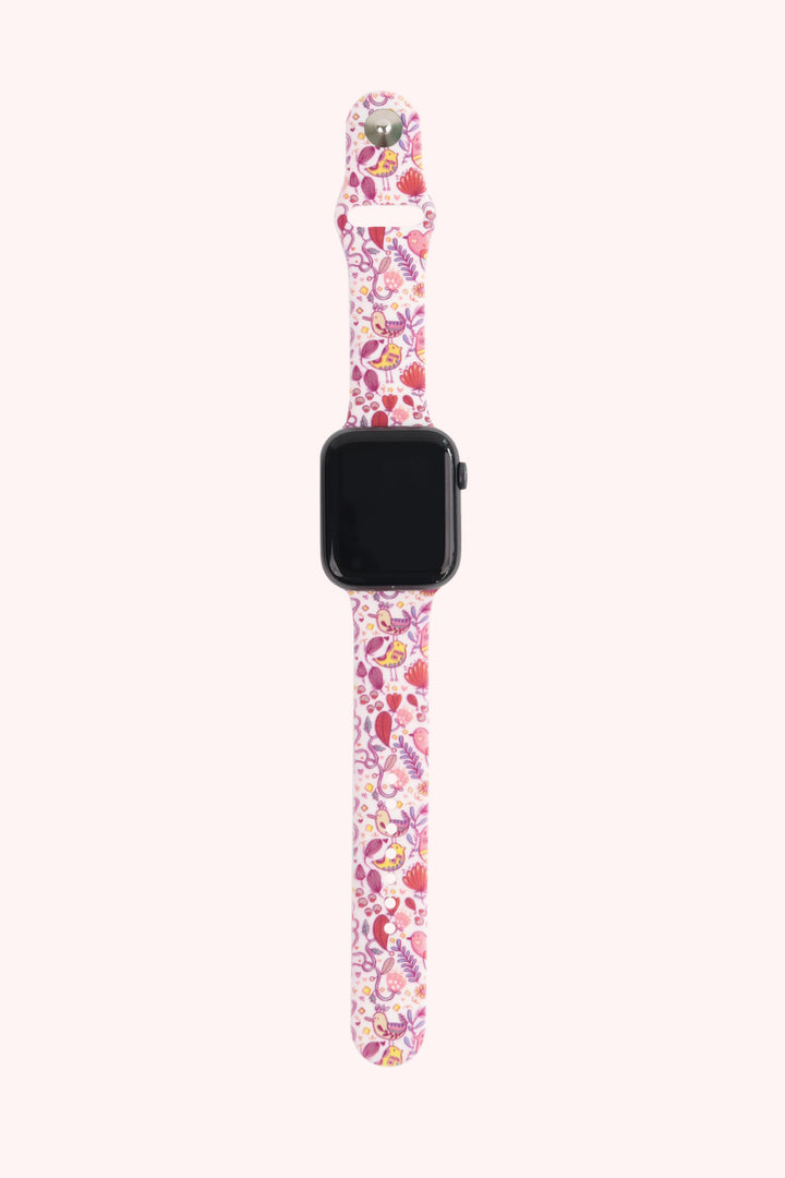 Bird Flow 22mm Watch Strap with Push Button