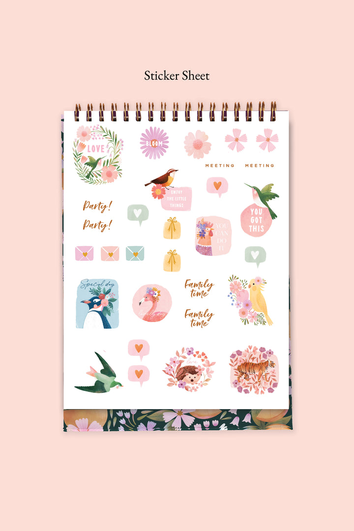 2024 Birds Desk Calendar