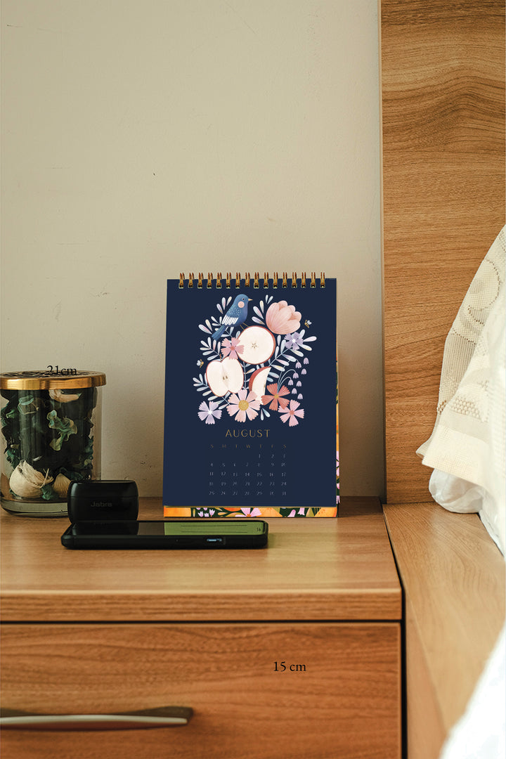 2024 Birds Desk Calendar
