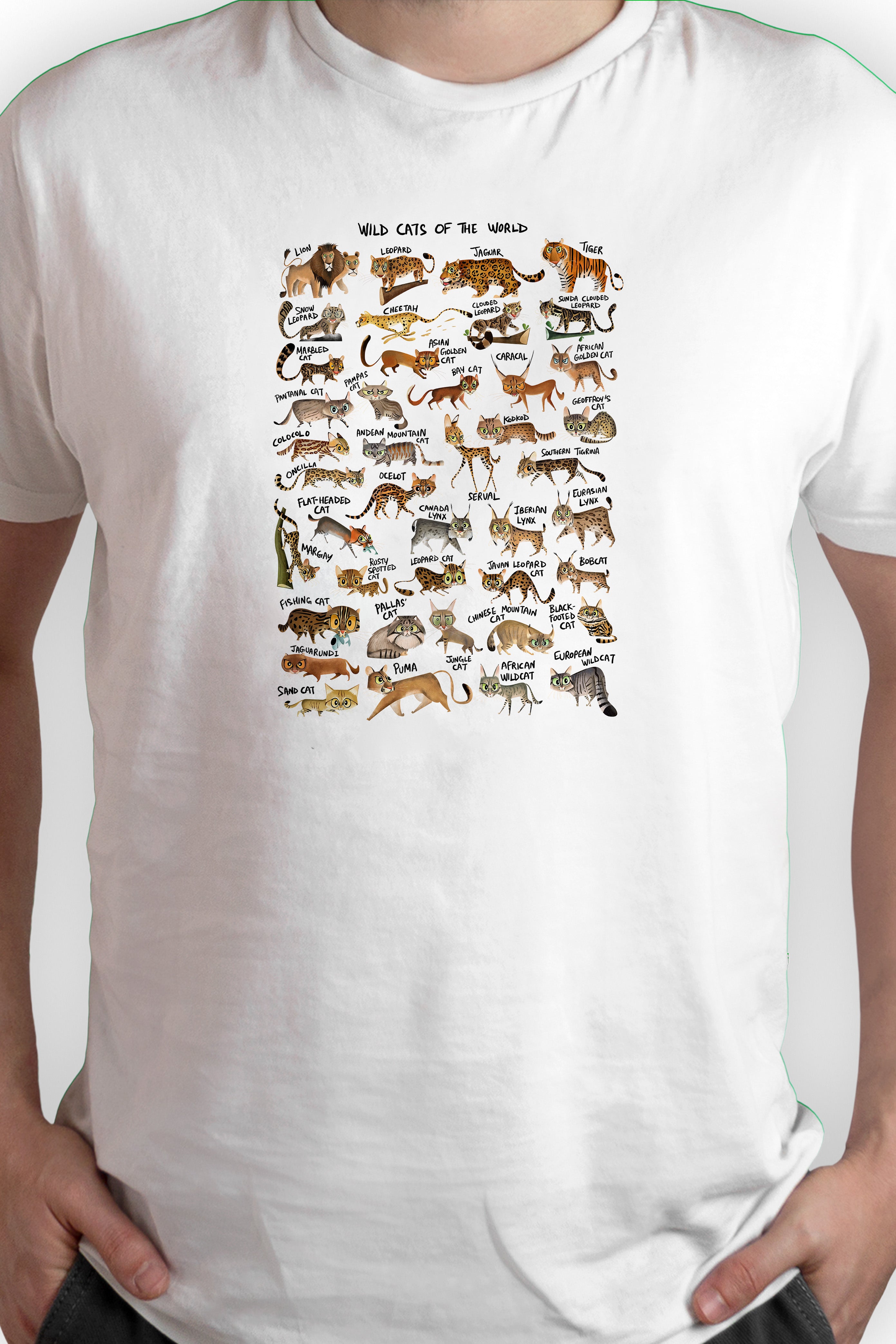 Wild Cats of the World T-Shirt