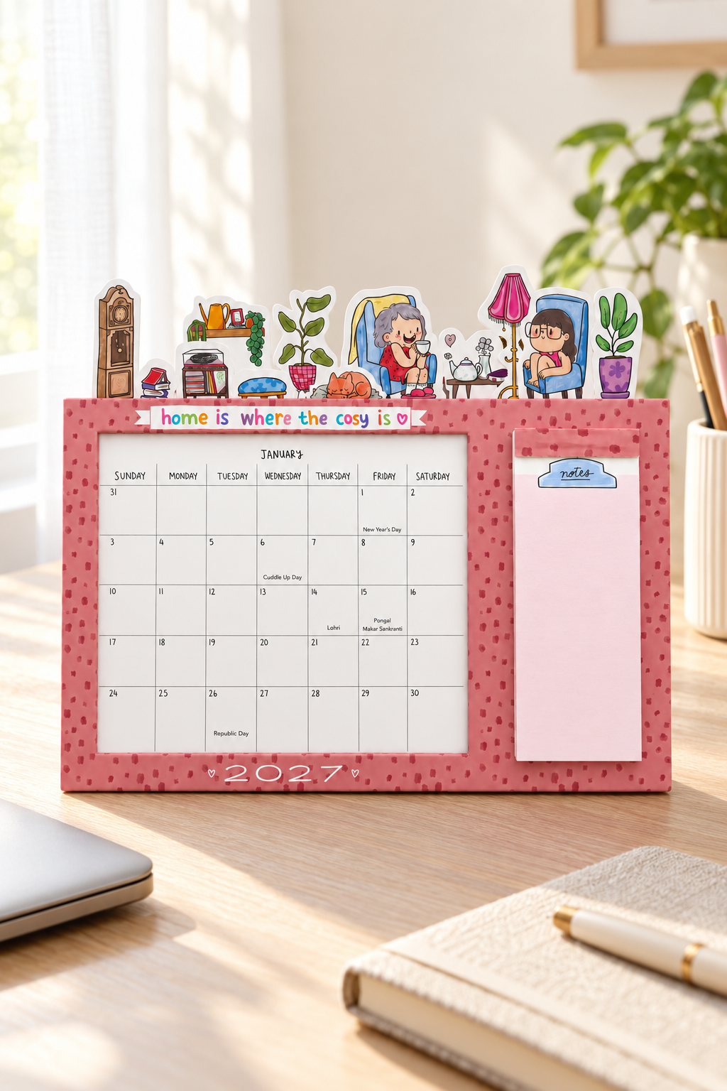 The Ultimate 2027 Desk Calendar