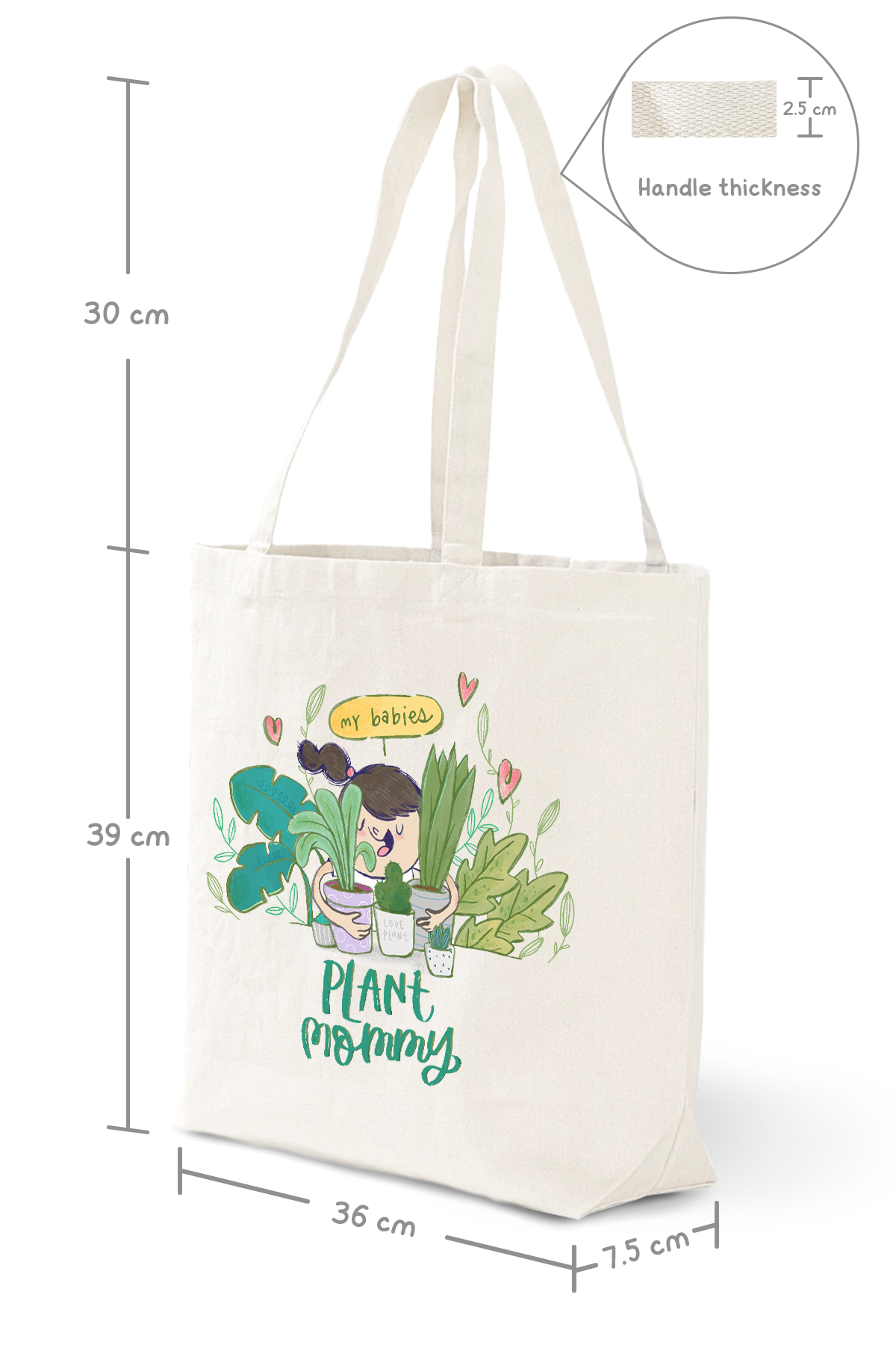 Plant Mommy Tote Bag