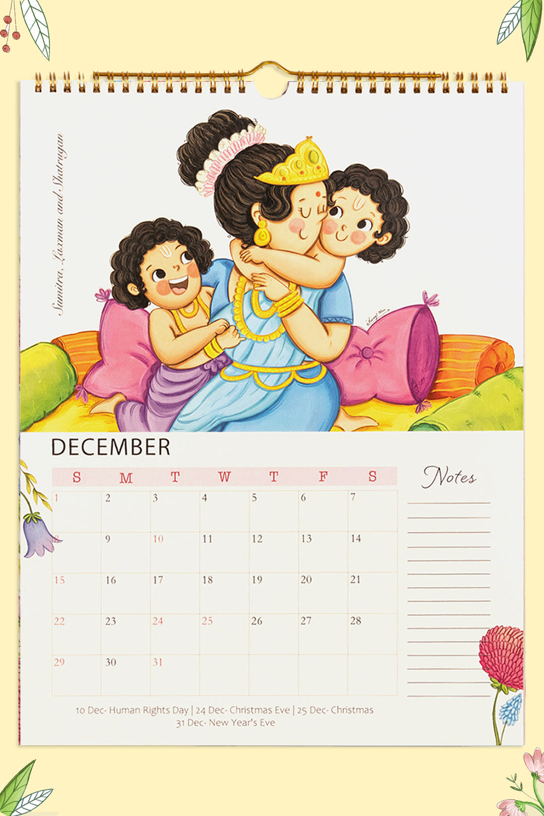 2024 Divine Mums Wall Calendar + Sketchbook Combo