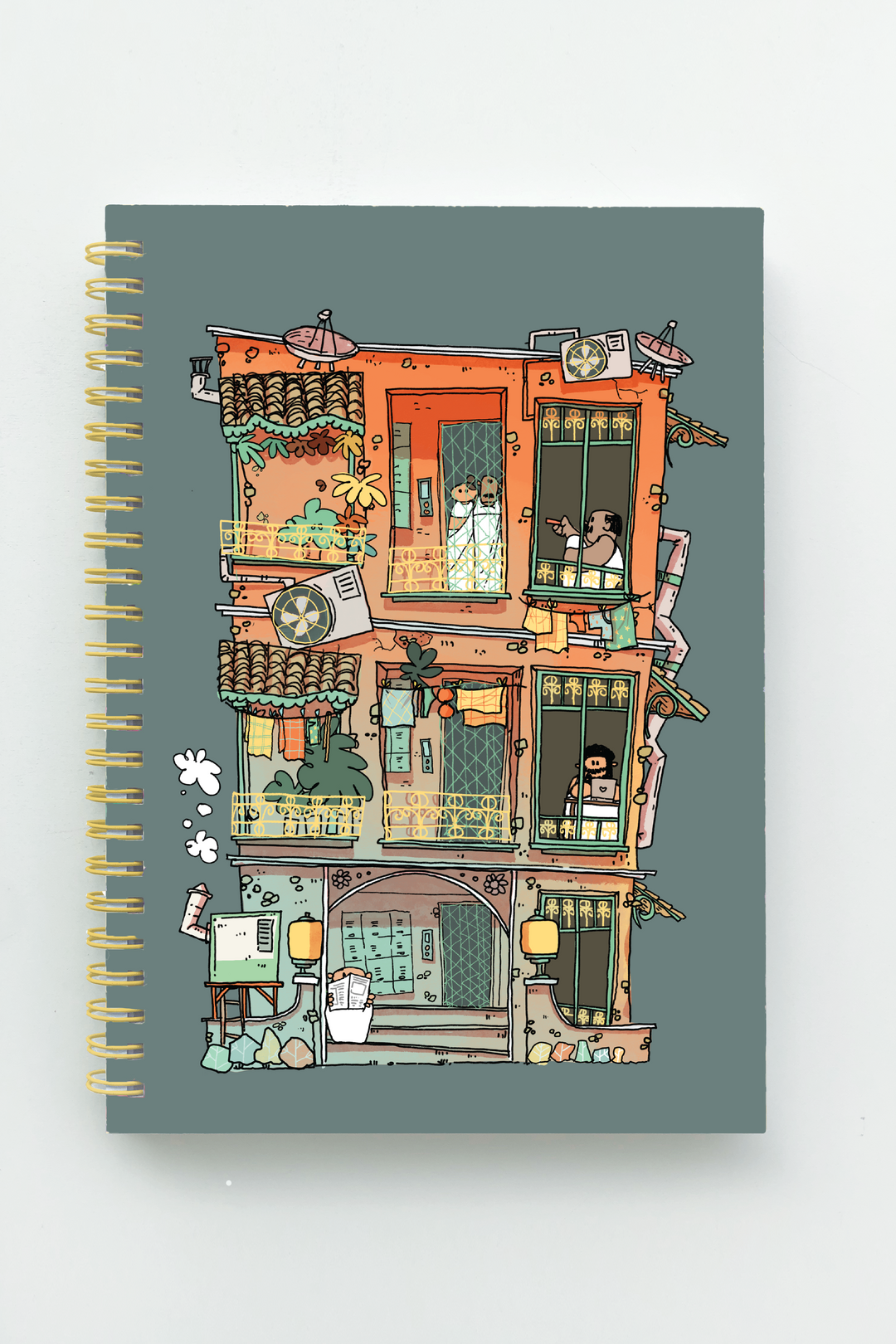 Sketchy Street Stories A5 Sketchbook