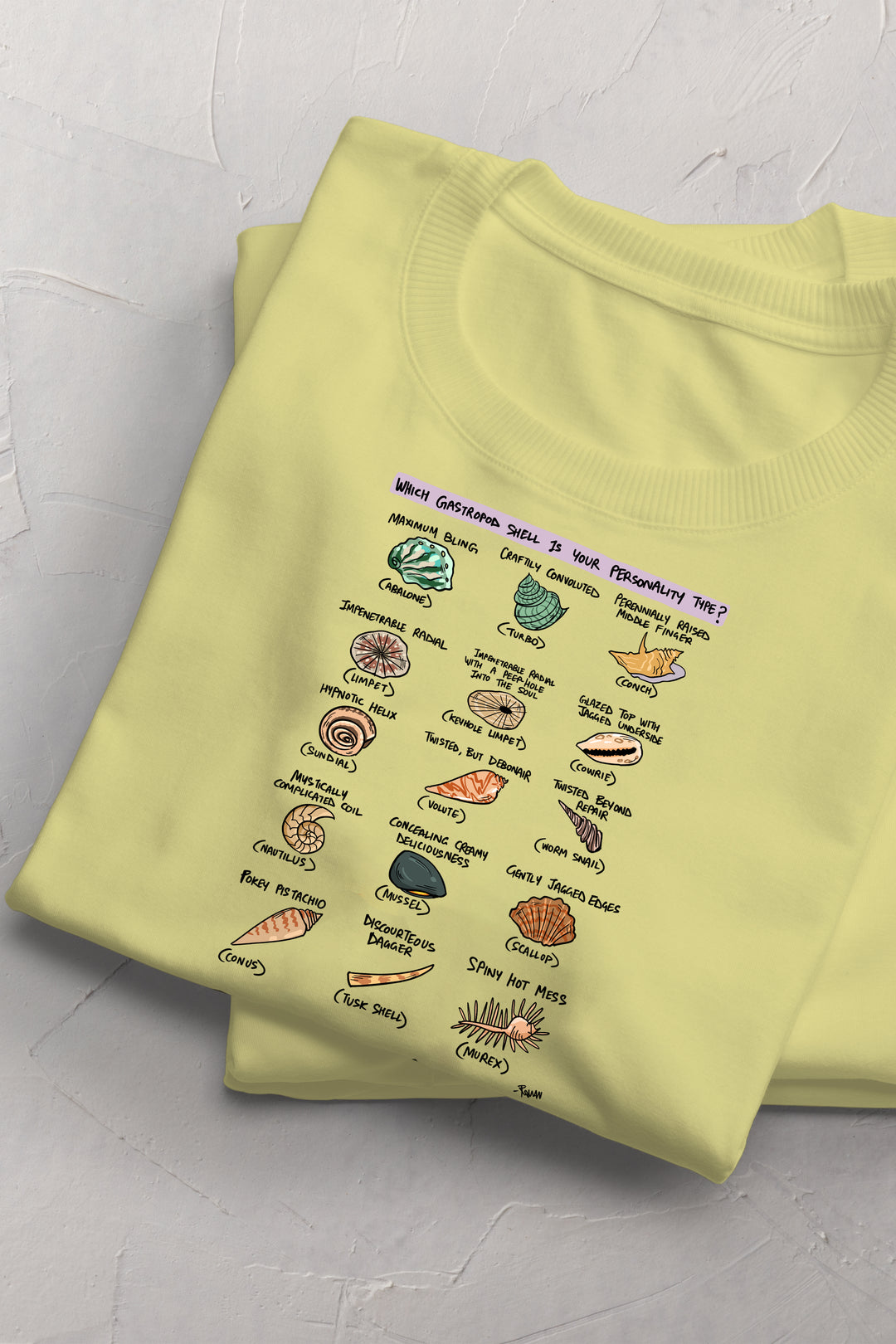 Gastropod Shell Tshirt