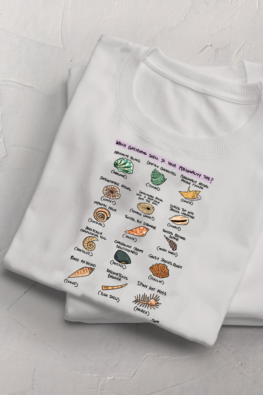 Gastropod Shell Tshirt