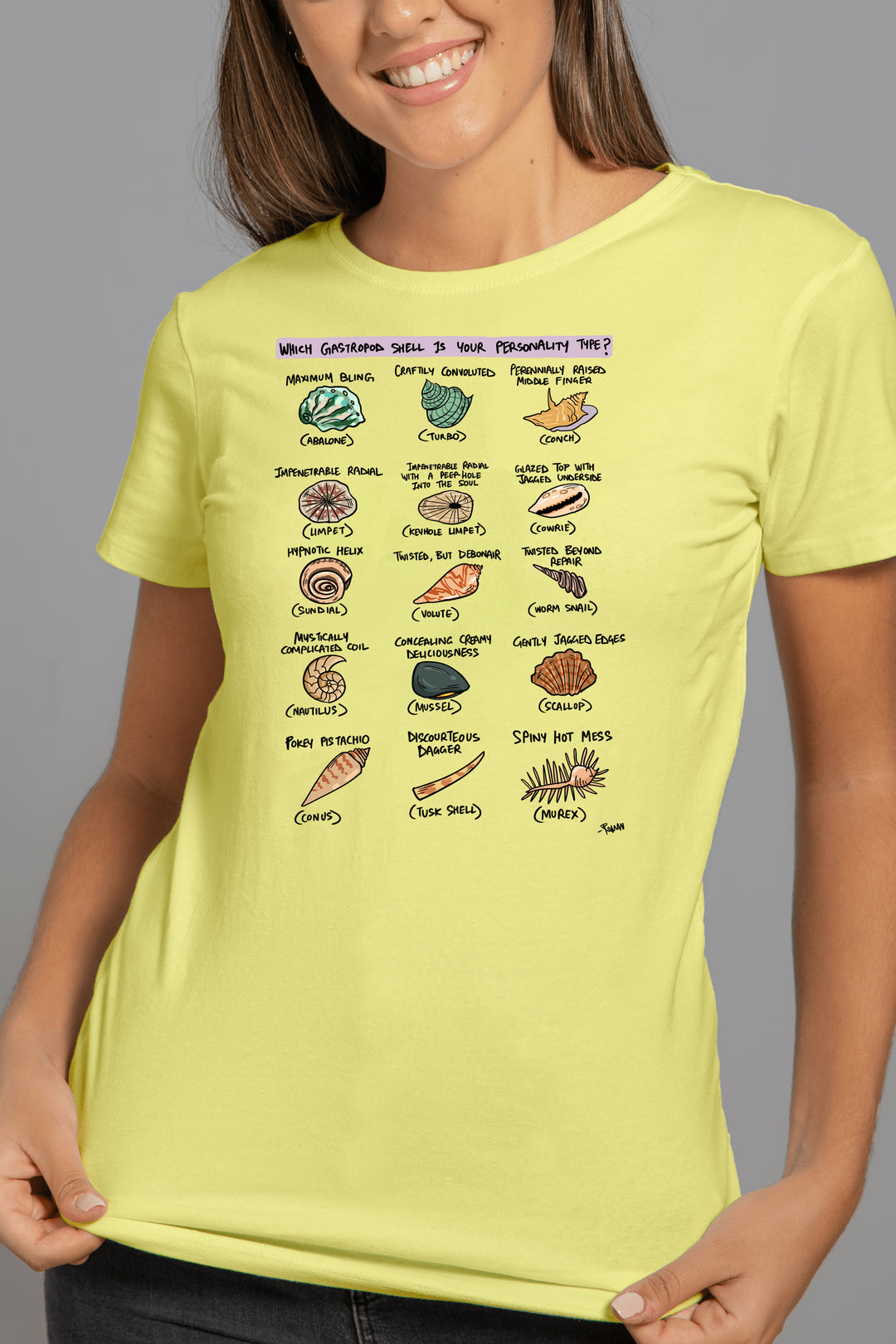 Gastropod Shell Tshirt