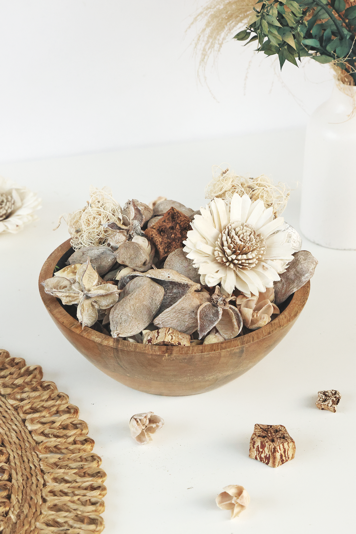 Vanilla wood Scented Potpourri