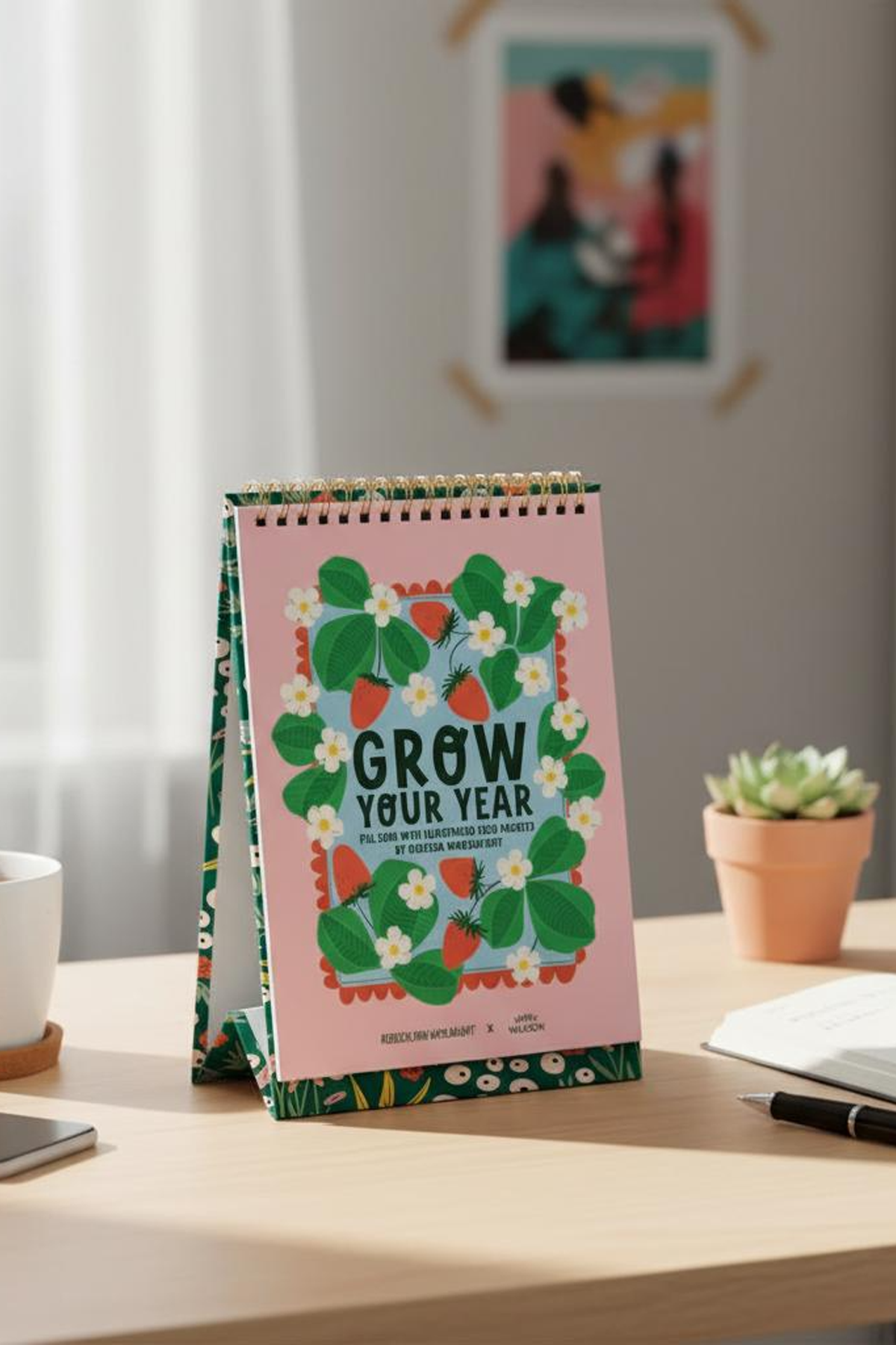 Grow Your Year 2026 Desk Calendar
