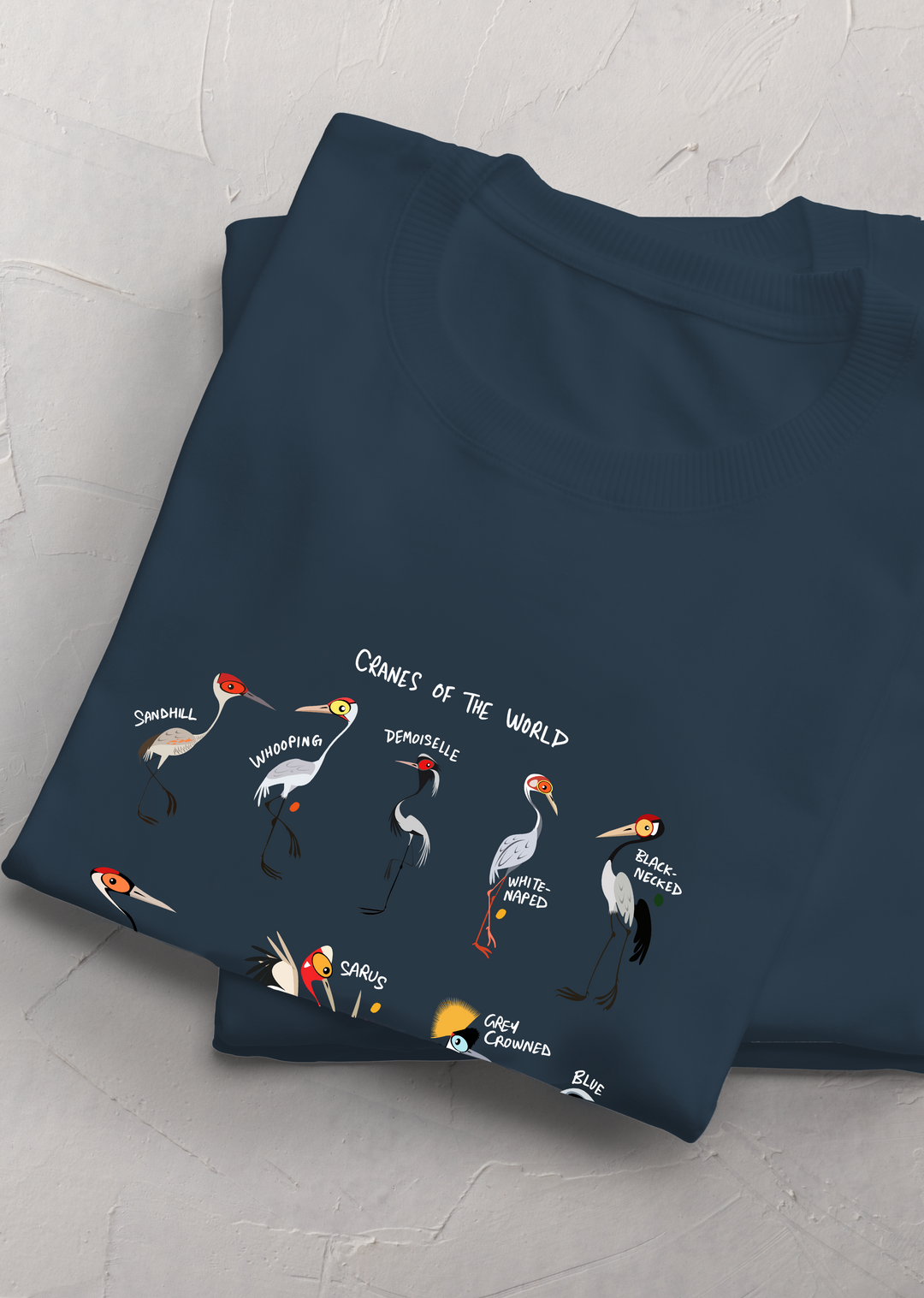 Cranes of the World T-shirt