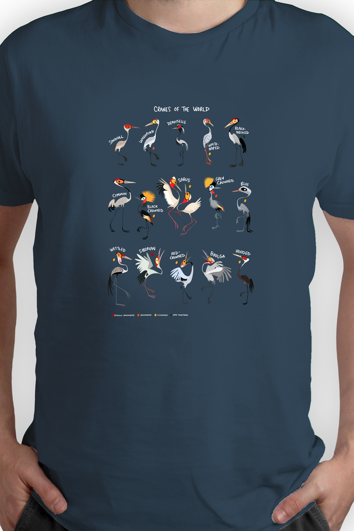 Cranes of the World T-shirt