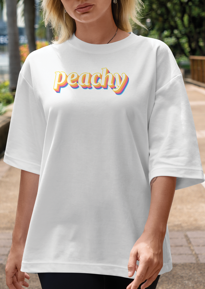 Peachy Oversized T-shirt