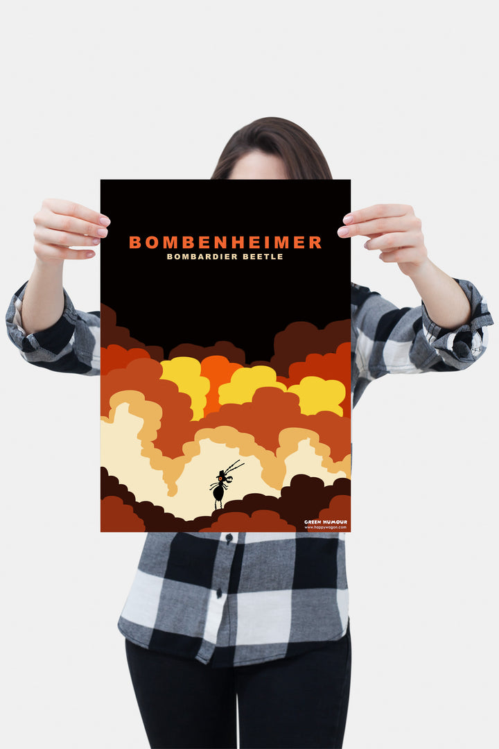Bombenheimer Bombardier Beetle Non Tearable Poster