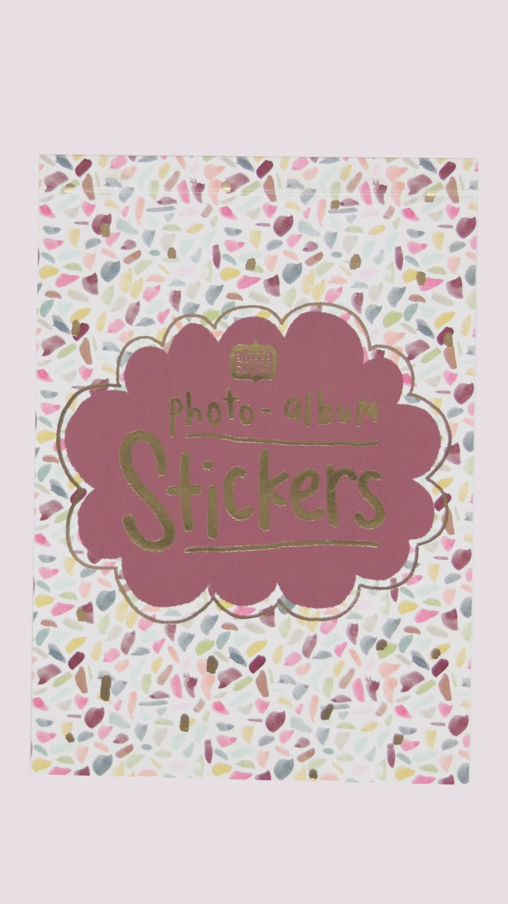 Photo Album Sticker Book