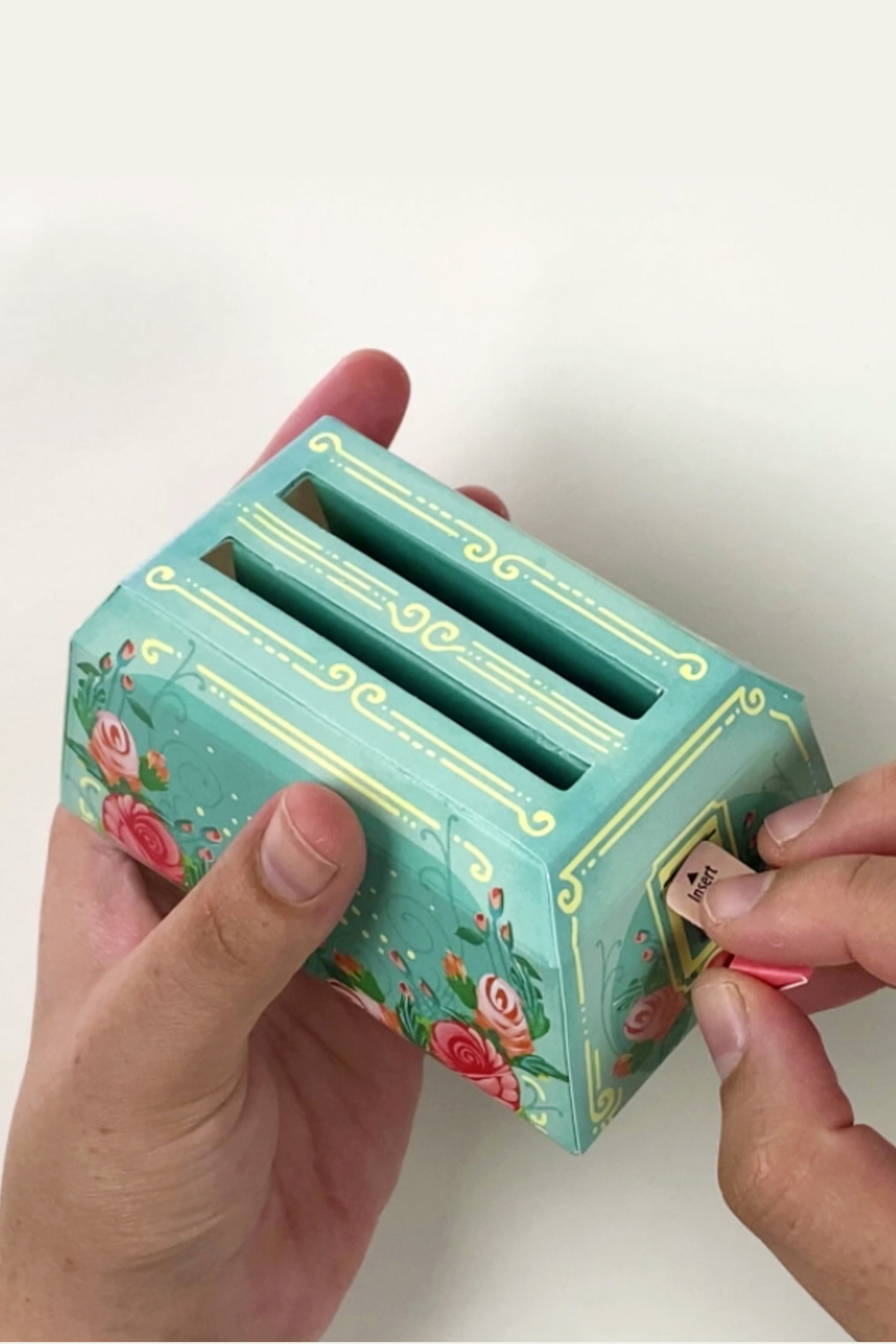 Mini Toaster Desk Calendar 2024 - DIY Paper Craft Kit