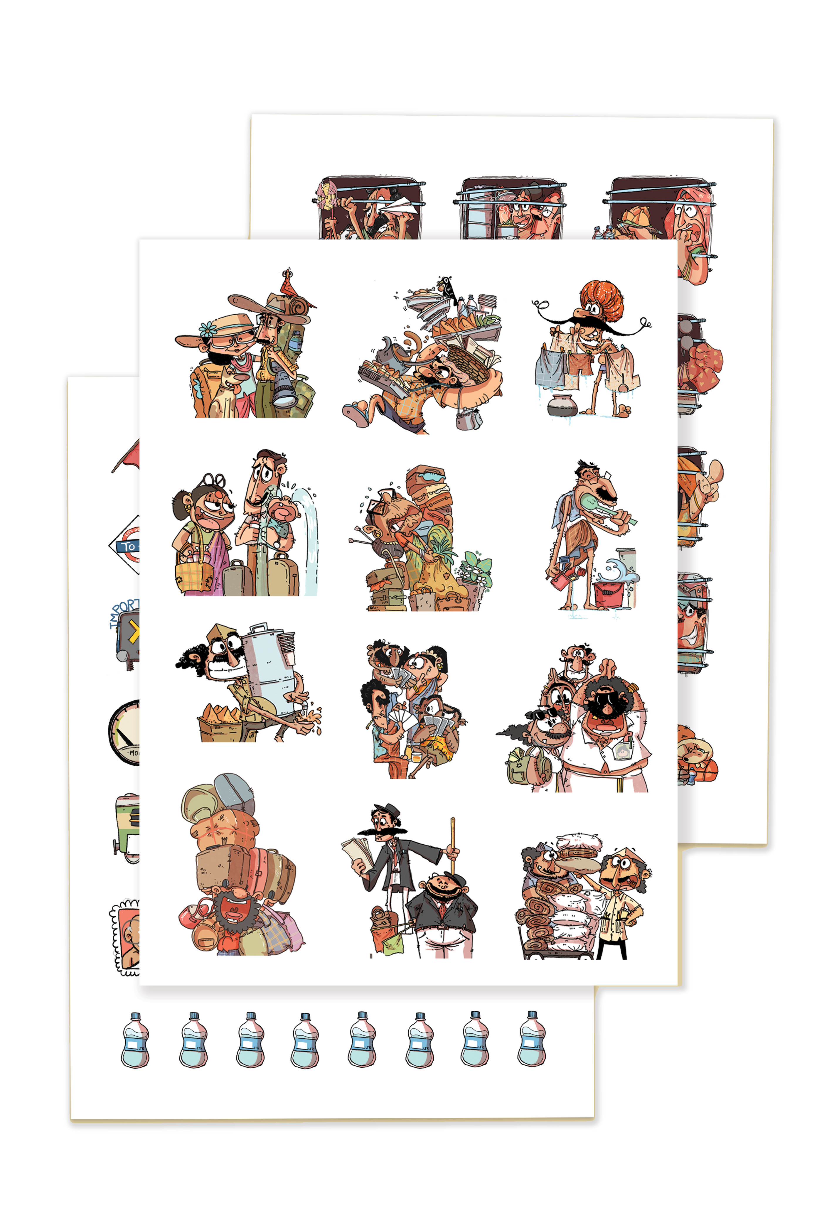 2025 The Great Indian Railway Desk Calendar