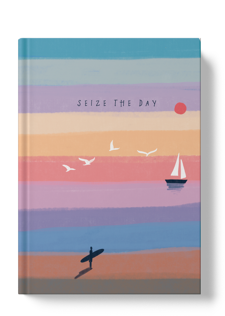 Seize the Day Hardcover Notebook