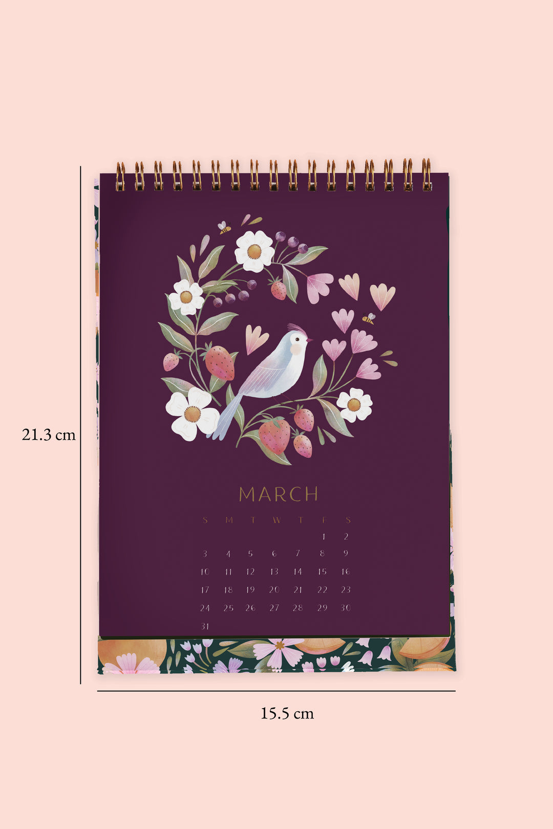2024 Birds Desk Calendar