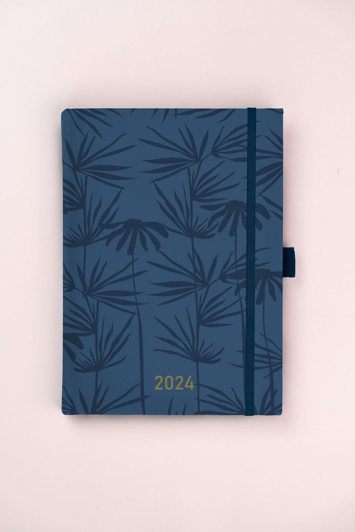 2024  Blue Tropical | Classic Planner