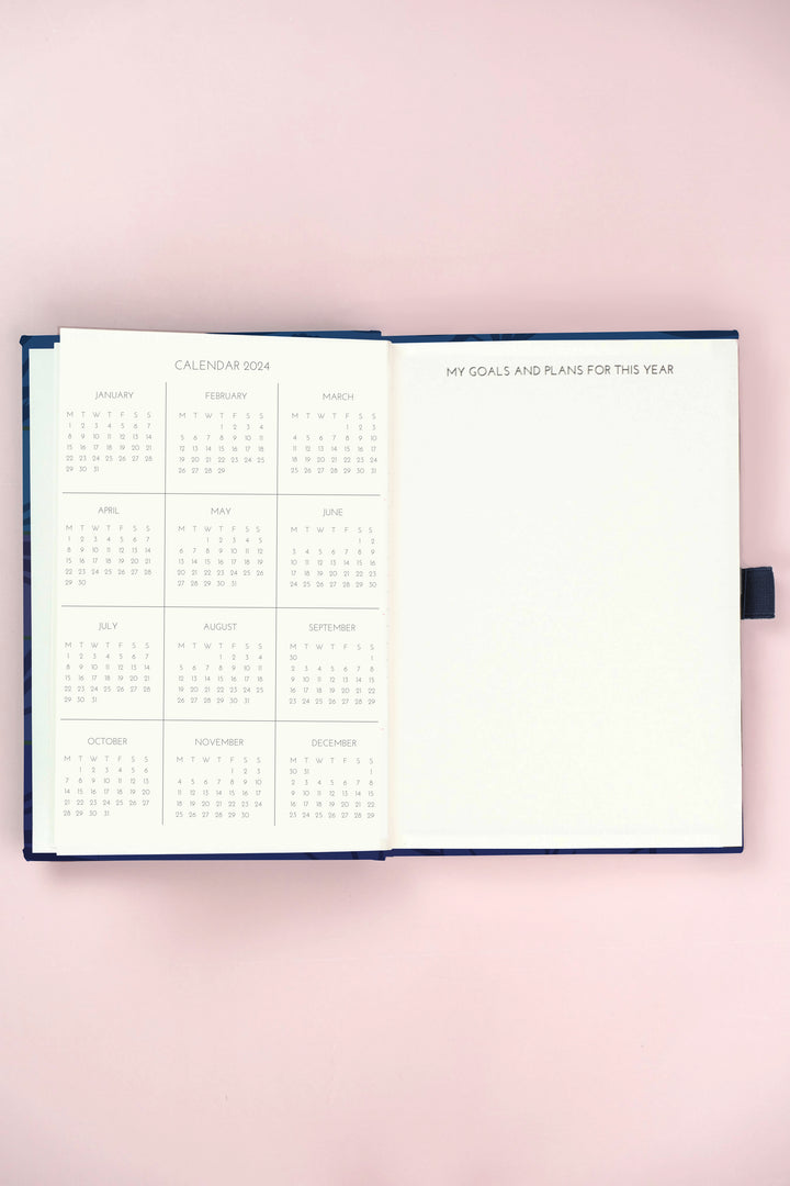 2024  Blue Tropical | Classic Planner
