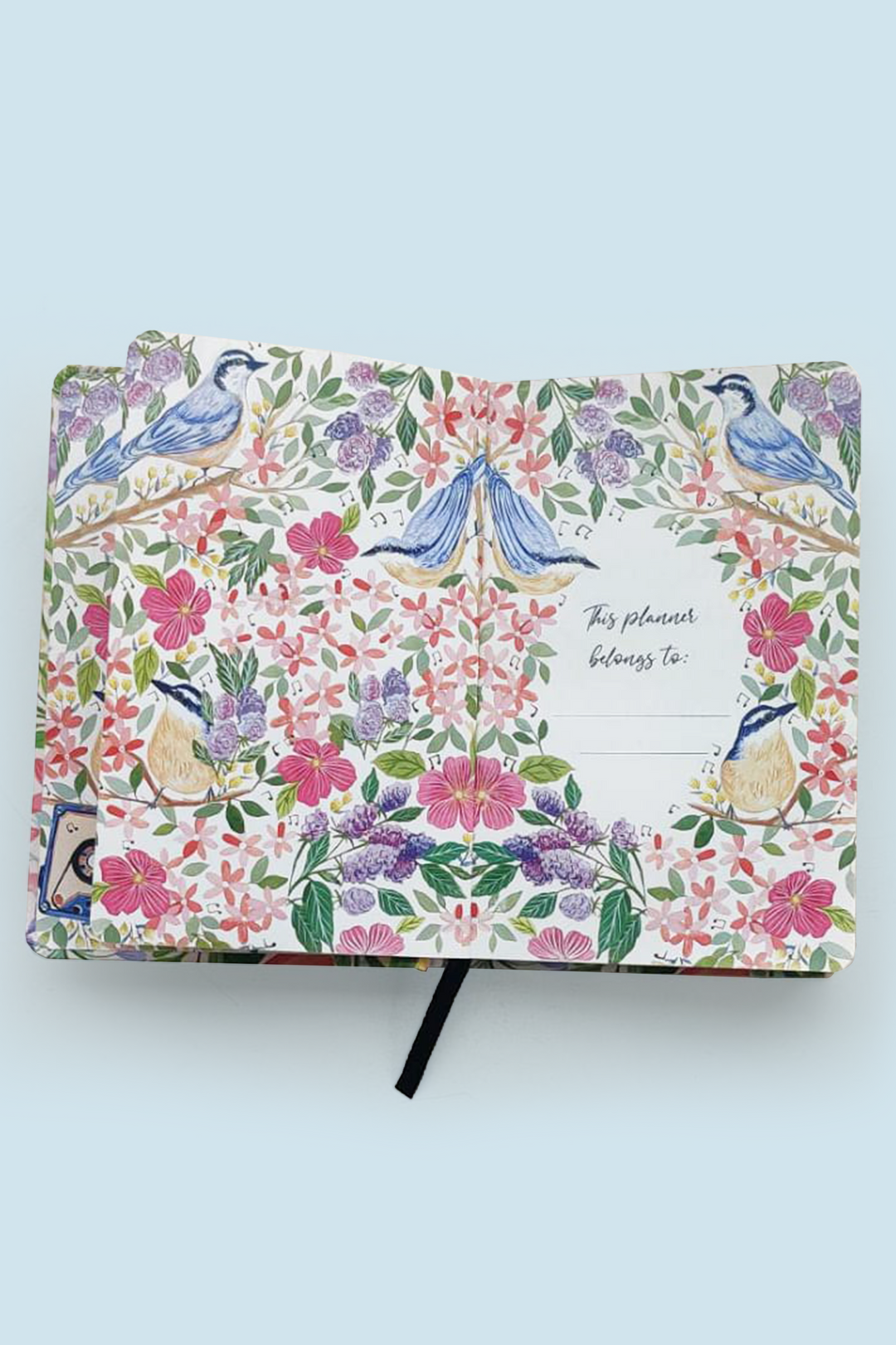 Summer Birds Hardbound Undated Planner