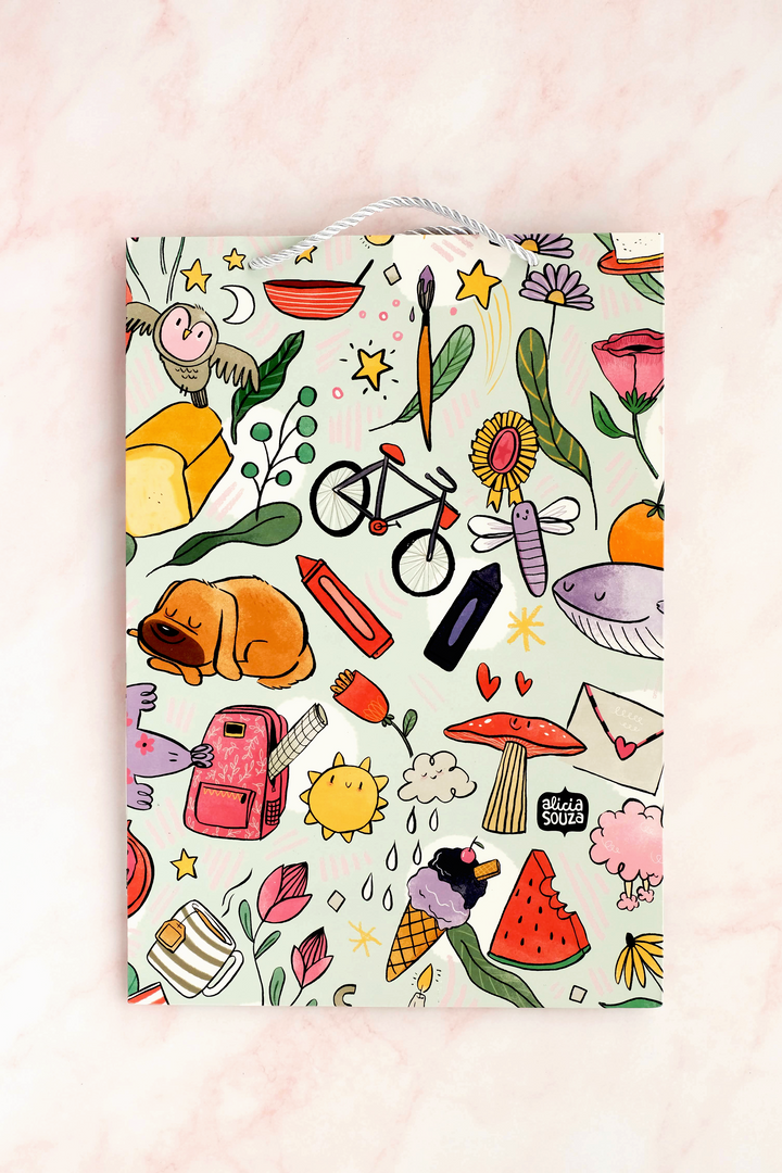 Wonderful World Gift Bags (Set of 3)
