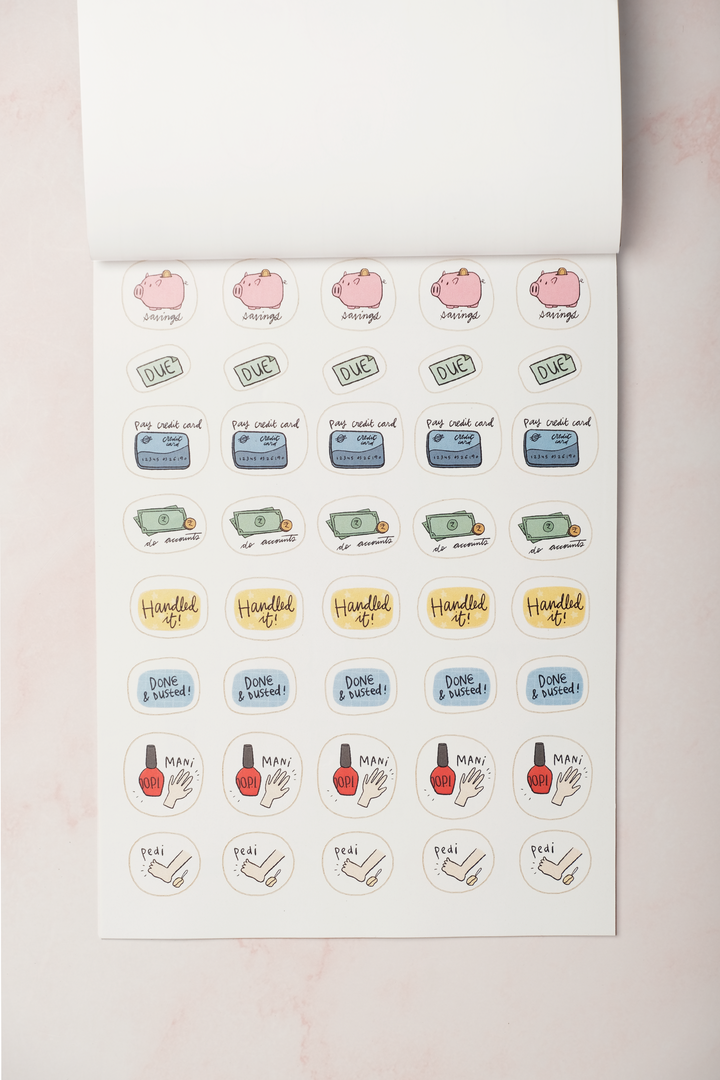 Fun Doodles Ultimate Undated Planner