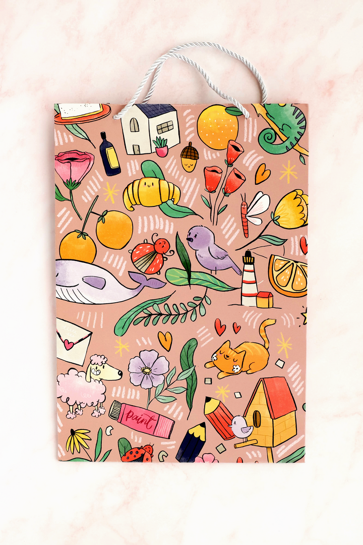 Wonderful World Gift Bags (Set of 3)