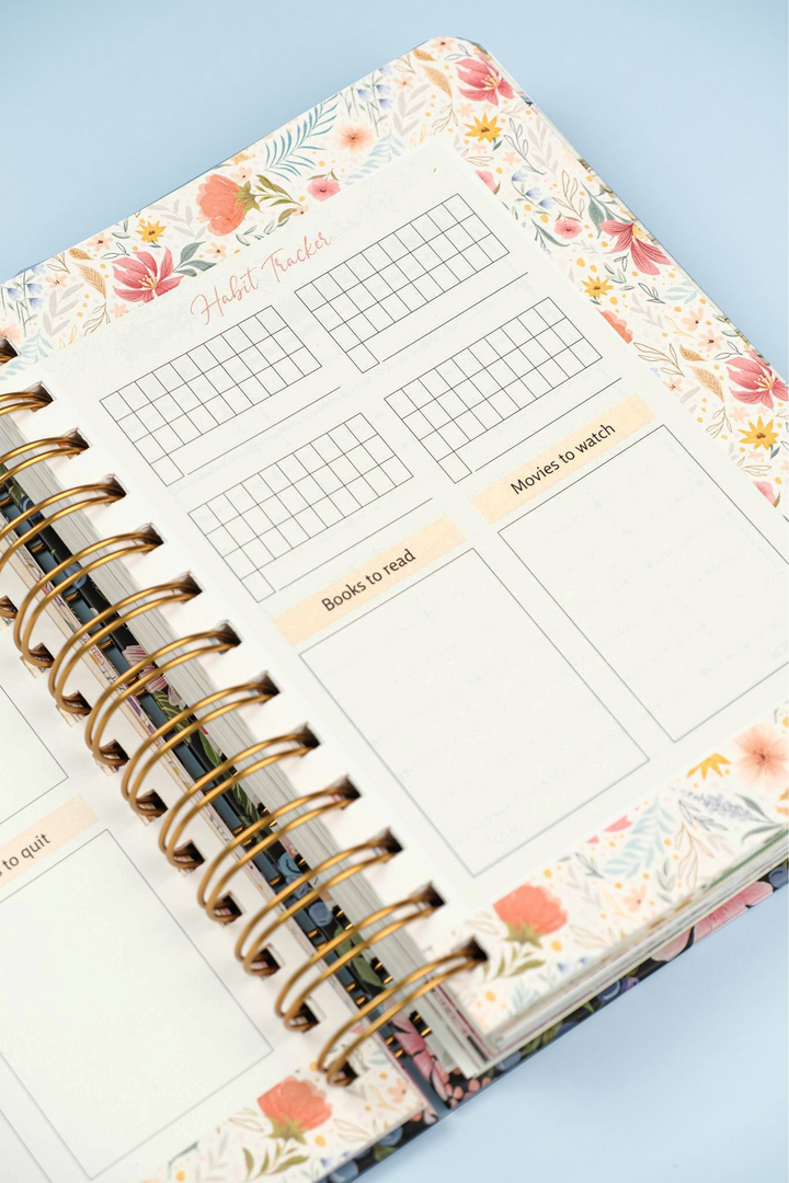 Rose Garden Wiro Undated Planner