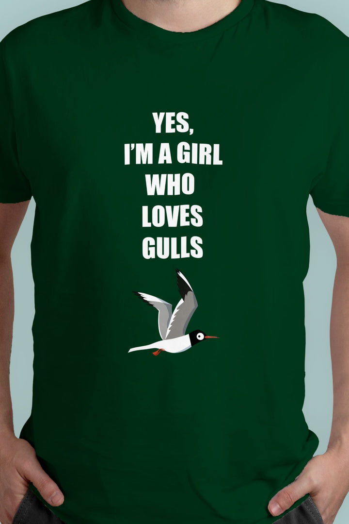 Girl Who Loves Gulls T-shirt