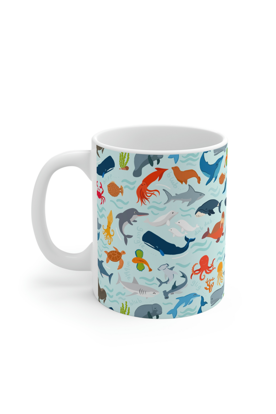 Into the Blue Mug