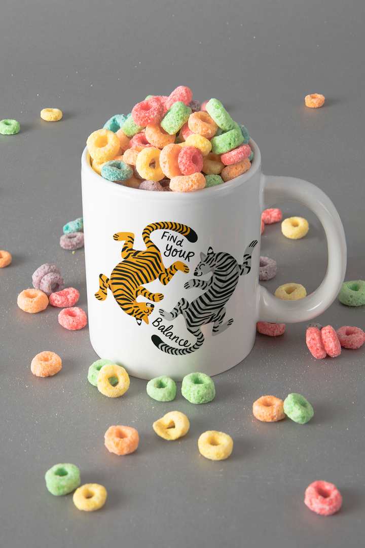 Dancing Tigers Mug