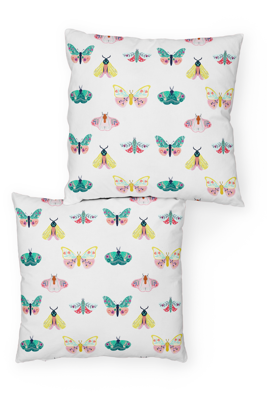 Set of 2 Butterfly Charm Cushion Covers
