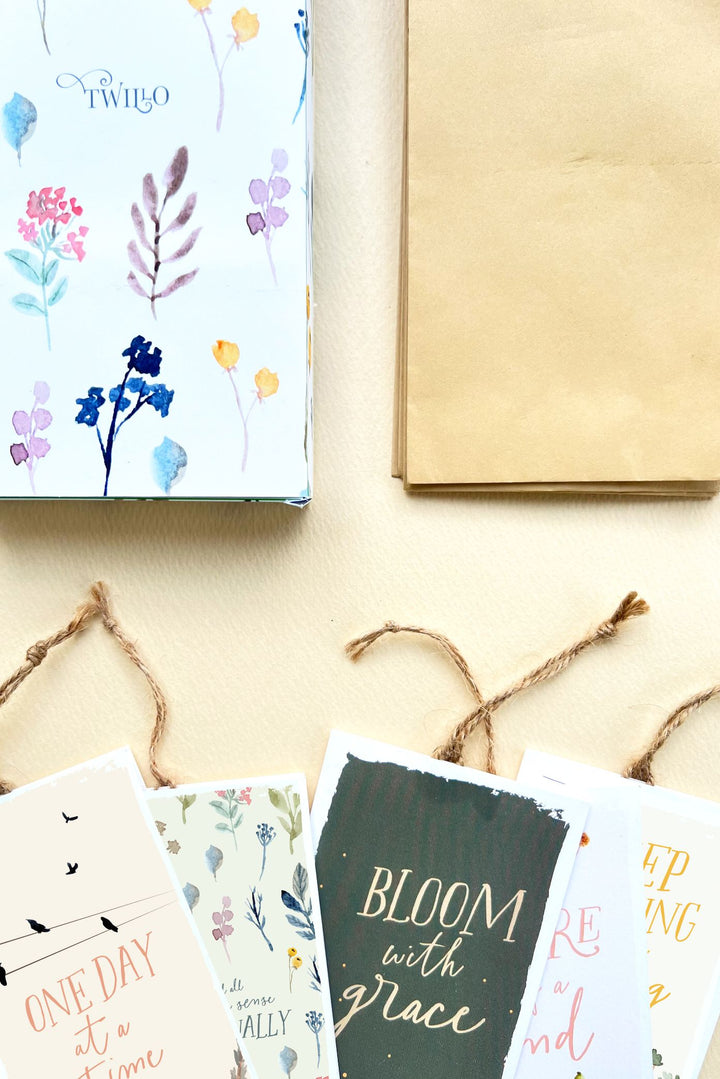 The Wild Bloom Bookcard Set - Set of 5