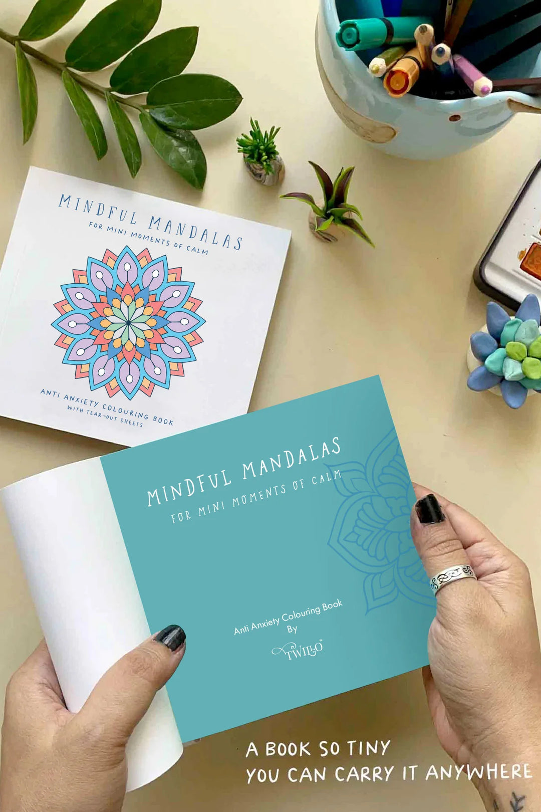 Mini Mandala Colouring Book