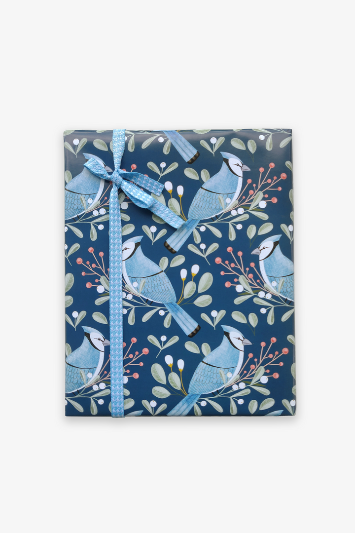 Blue Jay Wrapping Paper (Pack Of 3)