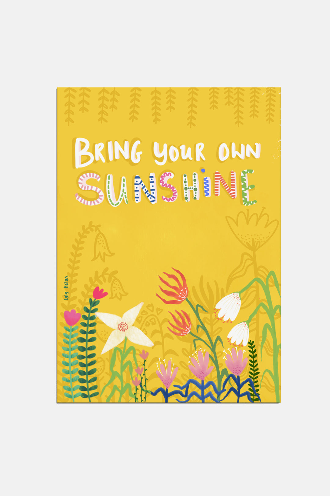 Bring Your Sunshine Wall Art