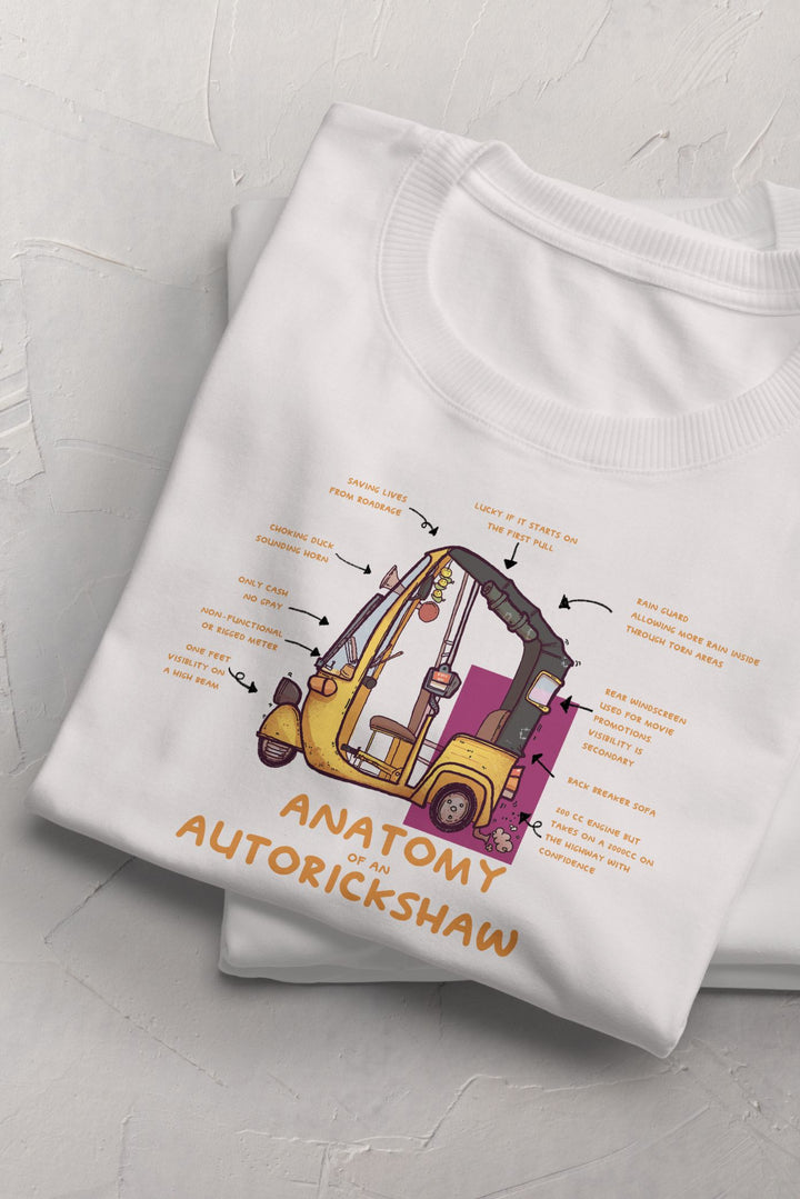 Anatomy of an Autorickshaw T-shirt