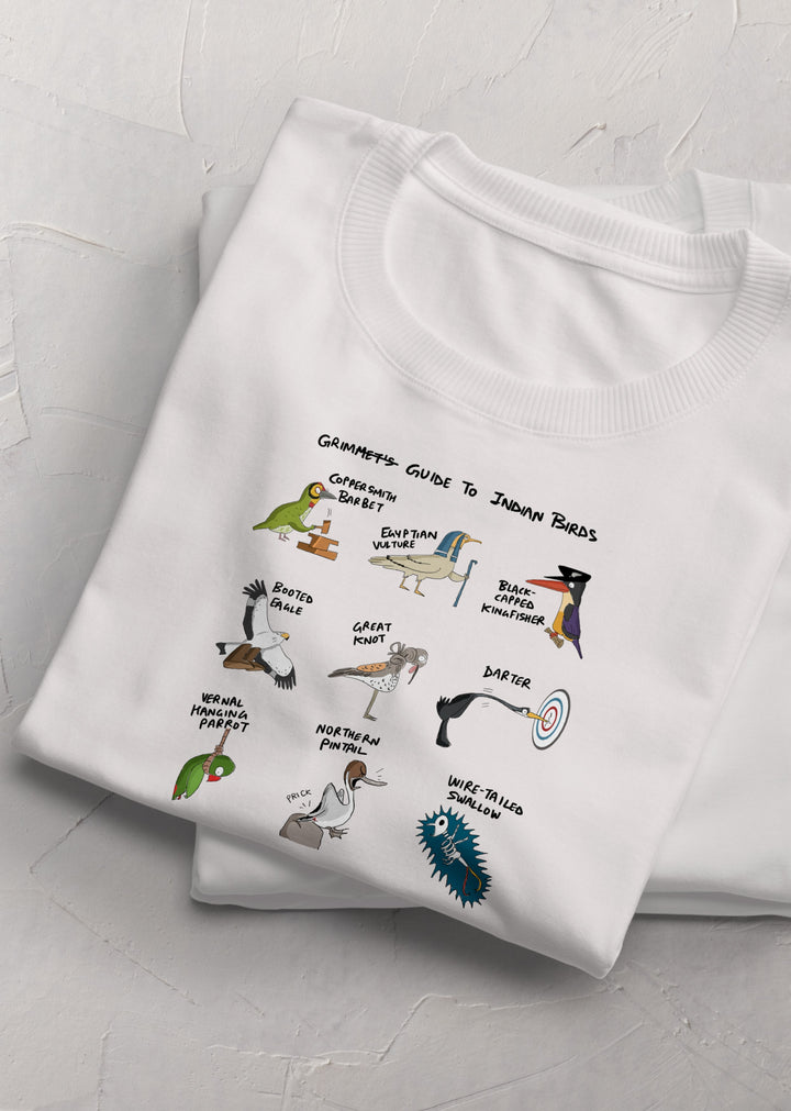 Grim Guide to Indian Birds T-Shirt