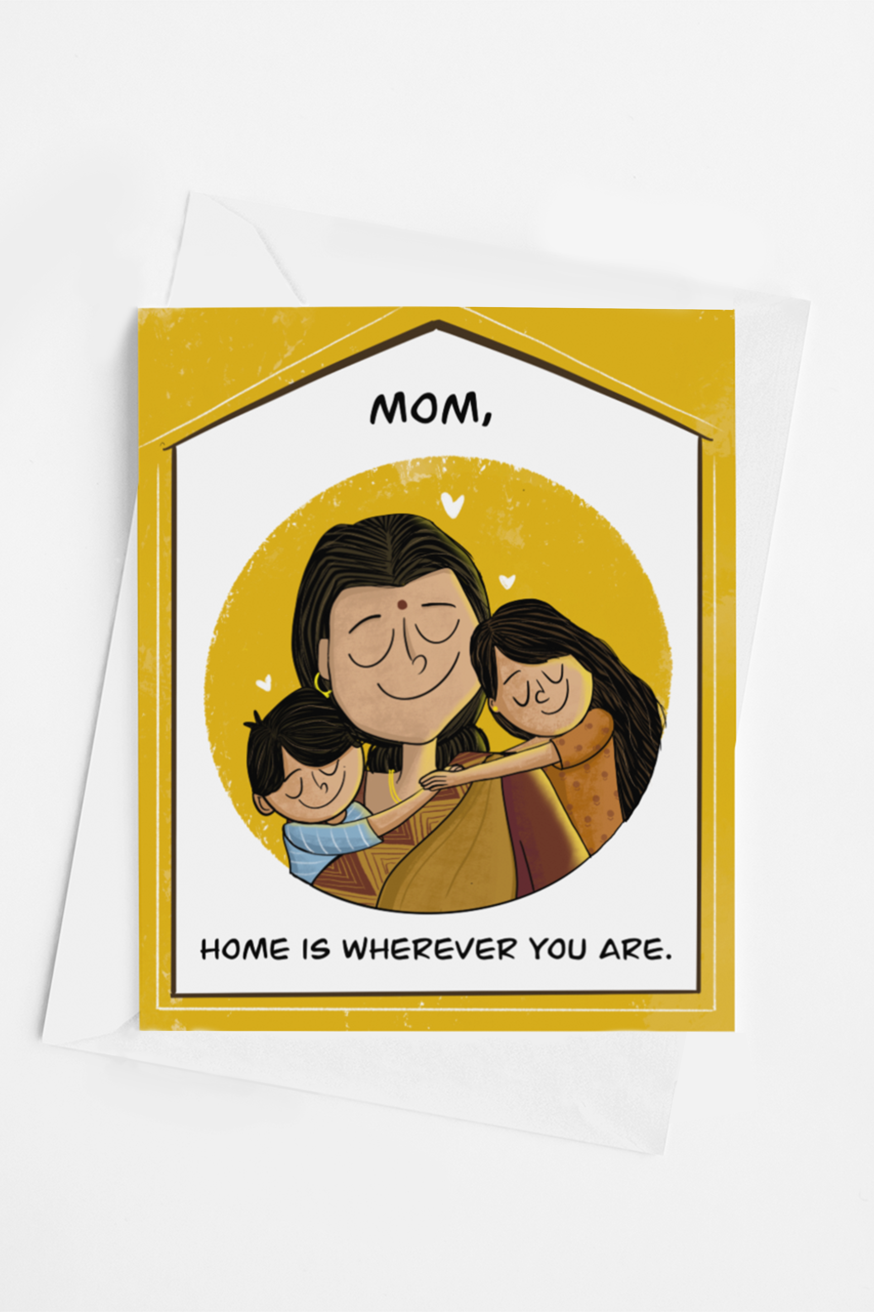 Mom Is Home Card