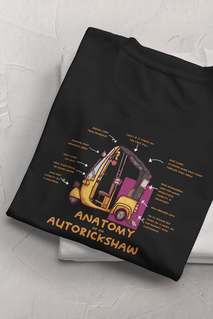 Anatomy of an Autorickshaw T-shirt