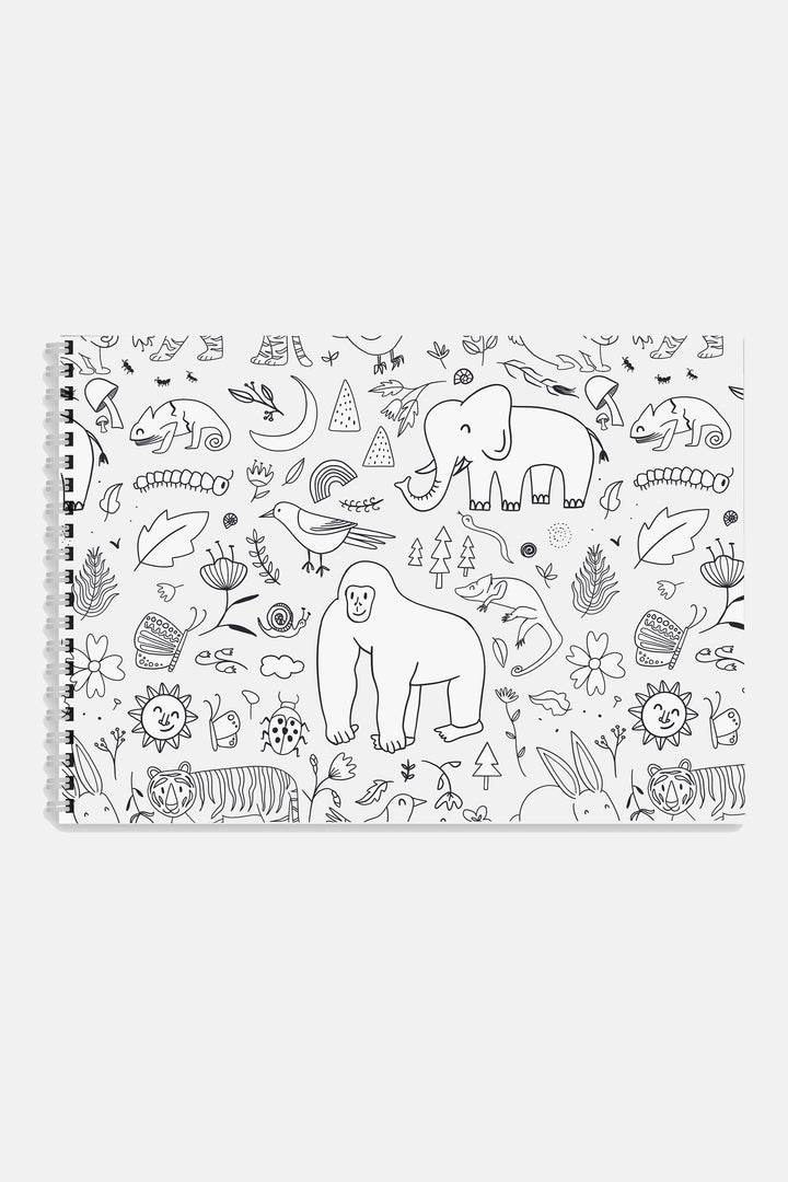 Jungle Safari A4 Sketchbook