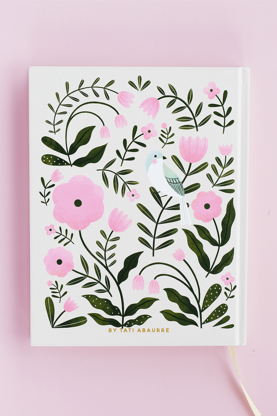 Bird Vines Hardbound Undated Planner