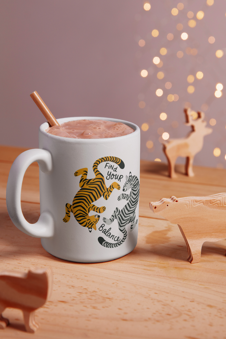 Dancing Tigers Mug
