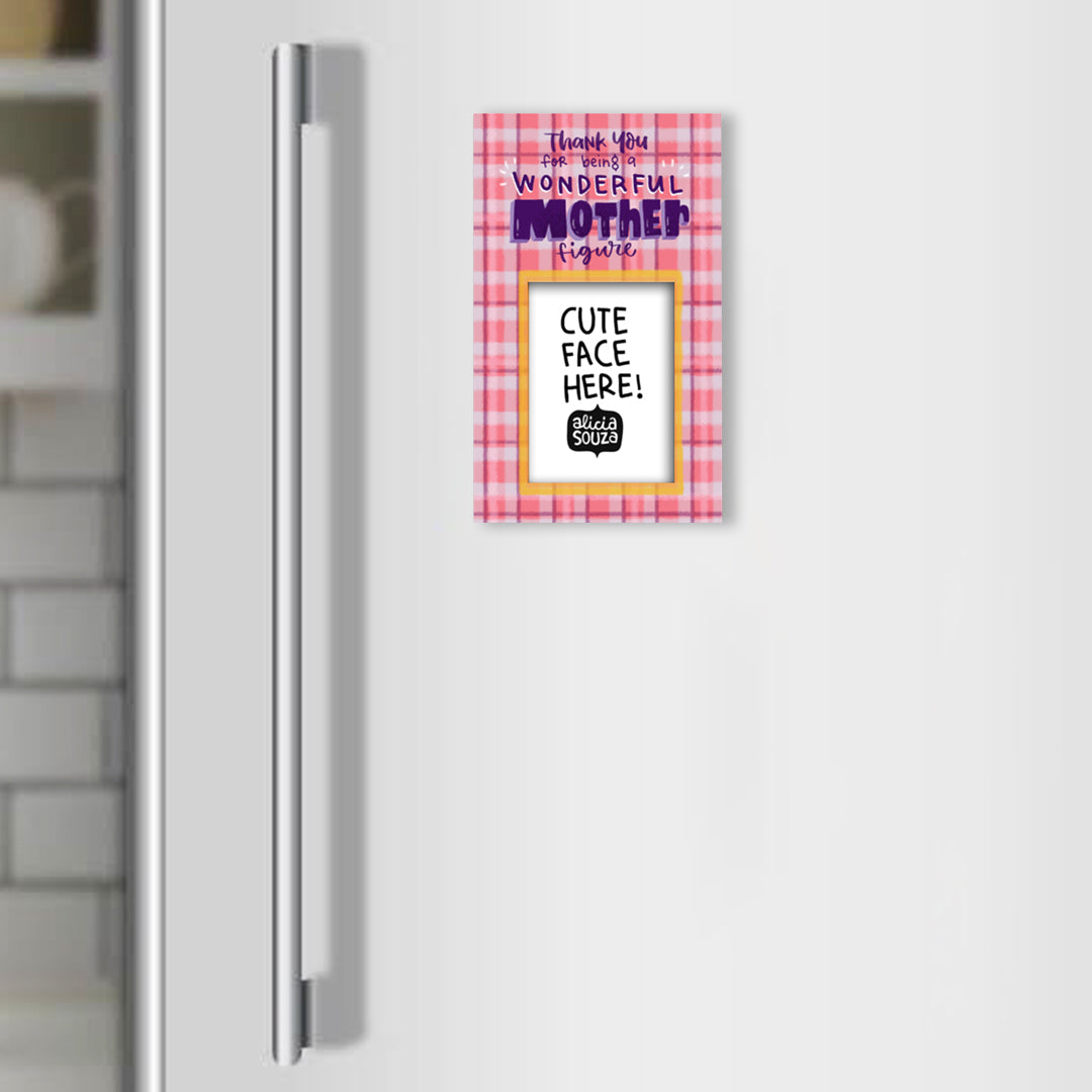 Wonderful Mother - Refrigerator Magnetic Frame (small)